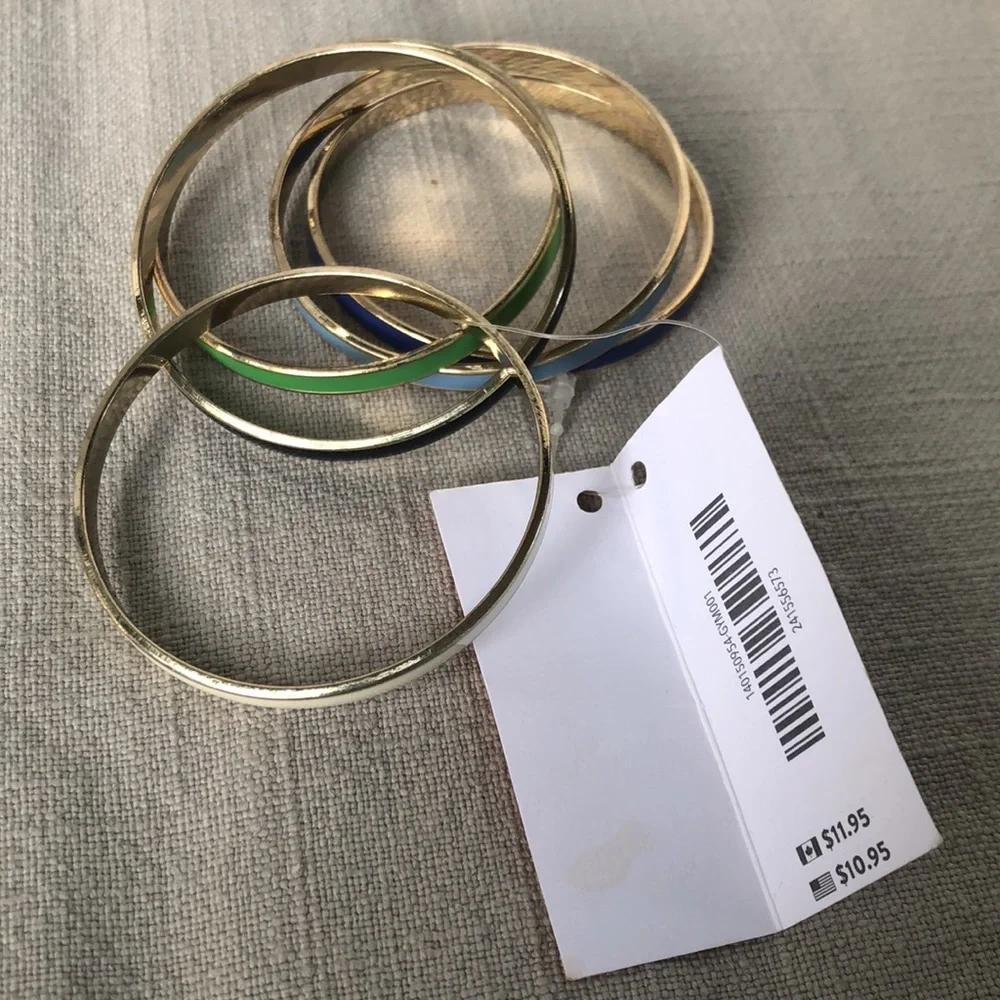 🌻 Gymboree Bangle Bracelet Set NWT children's jewelry